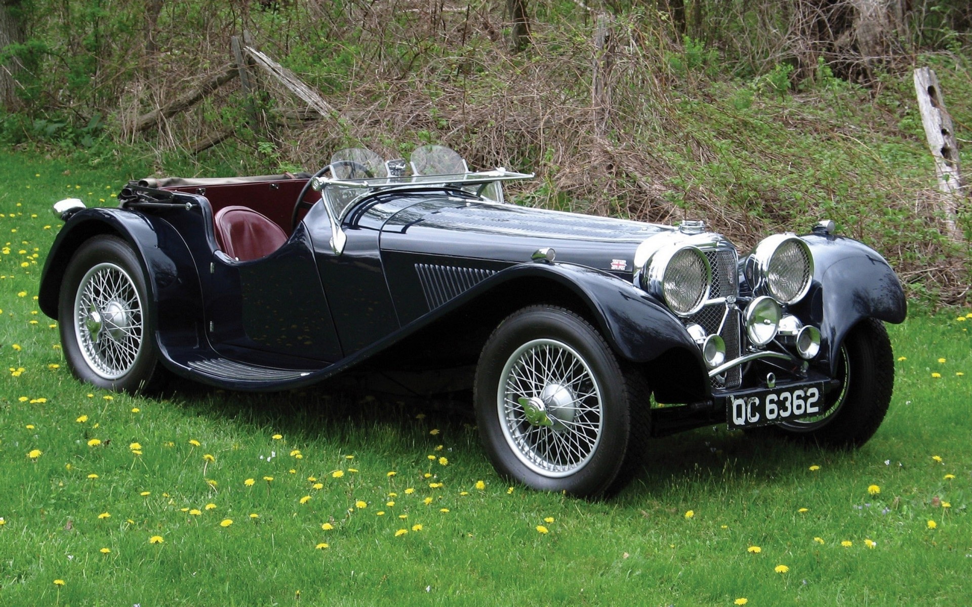 car jaguar vintage sport