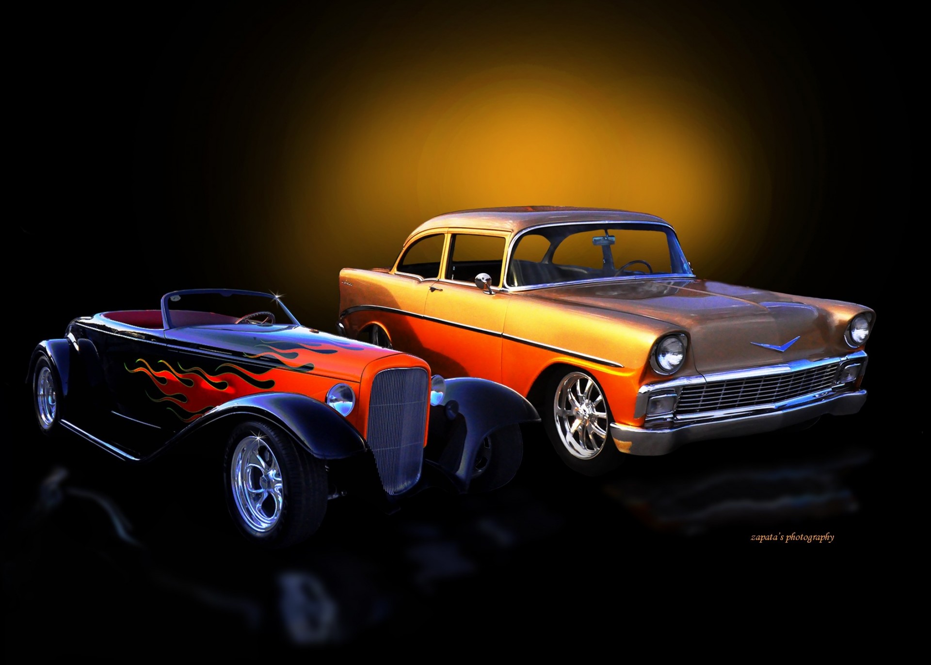 voitures chevrolet muscle ford