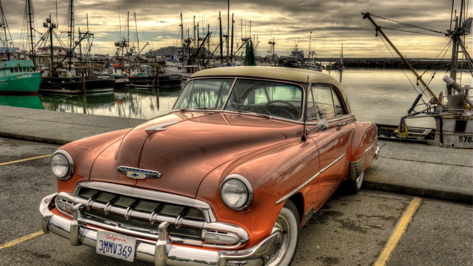 anlegestelle auto jahrgang docks boote