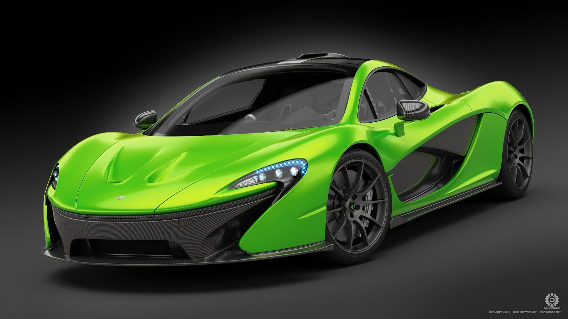 auto mclaren ruote