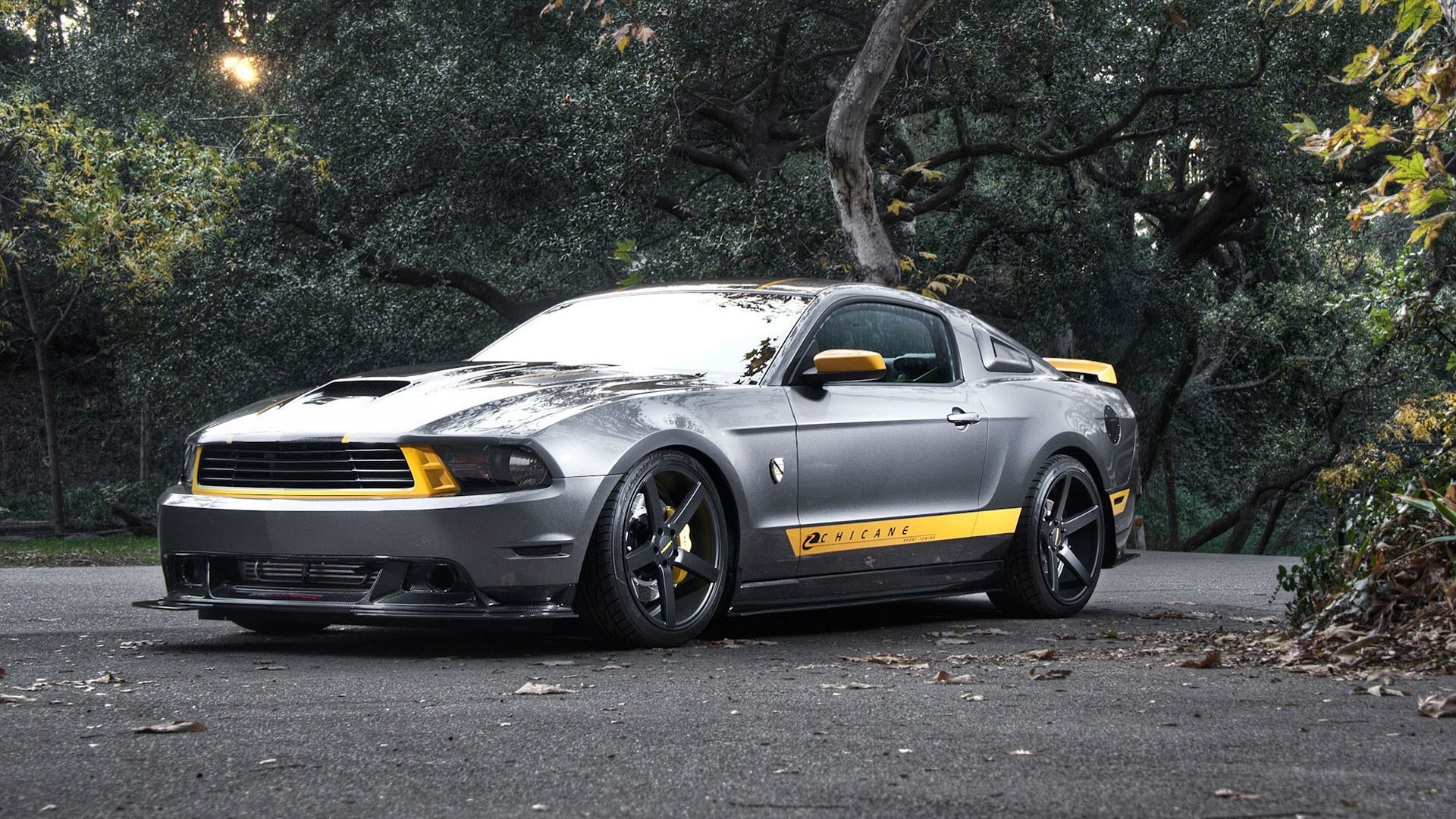 ford sports car ford mustang coupe silver