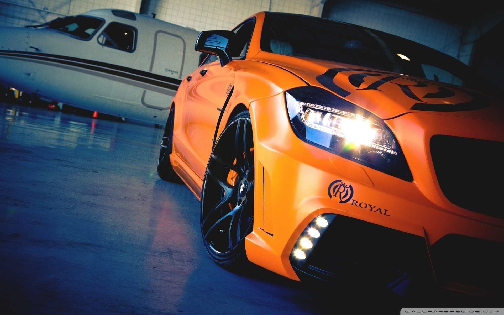 cls550 orange bison satin black 2012 wald