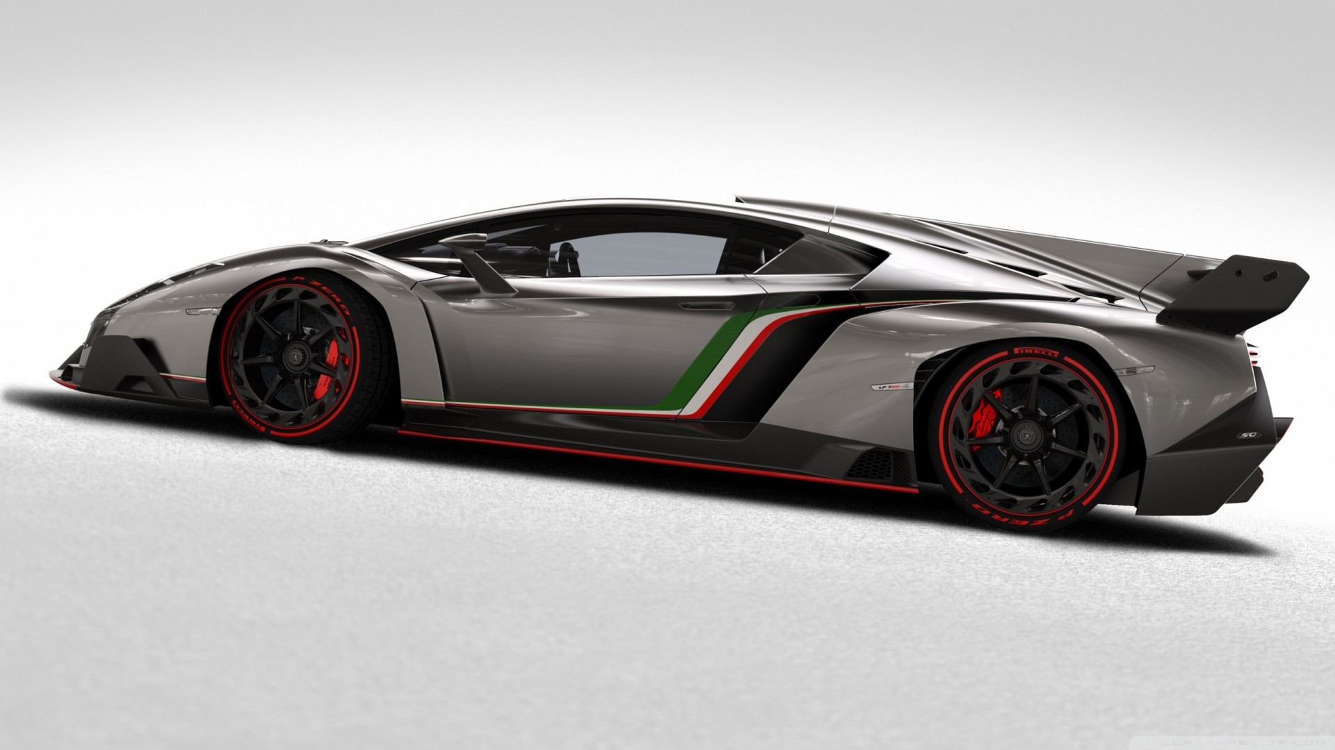 vista lato veneno lamborghini 2013