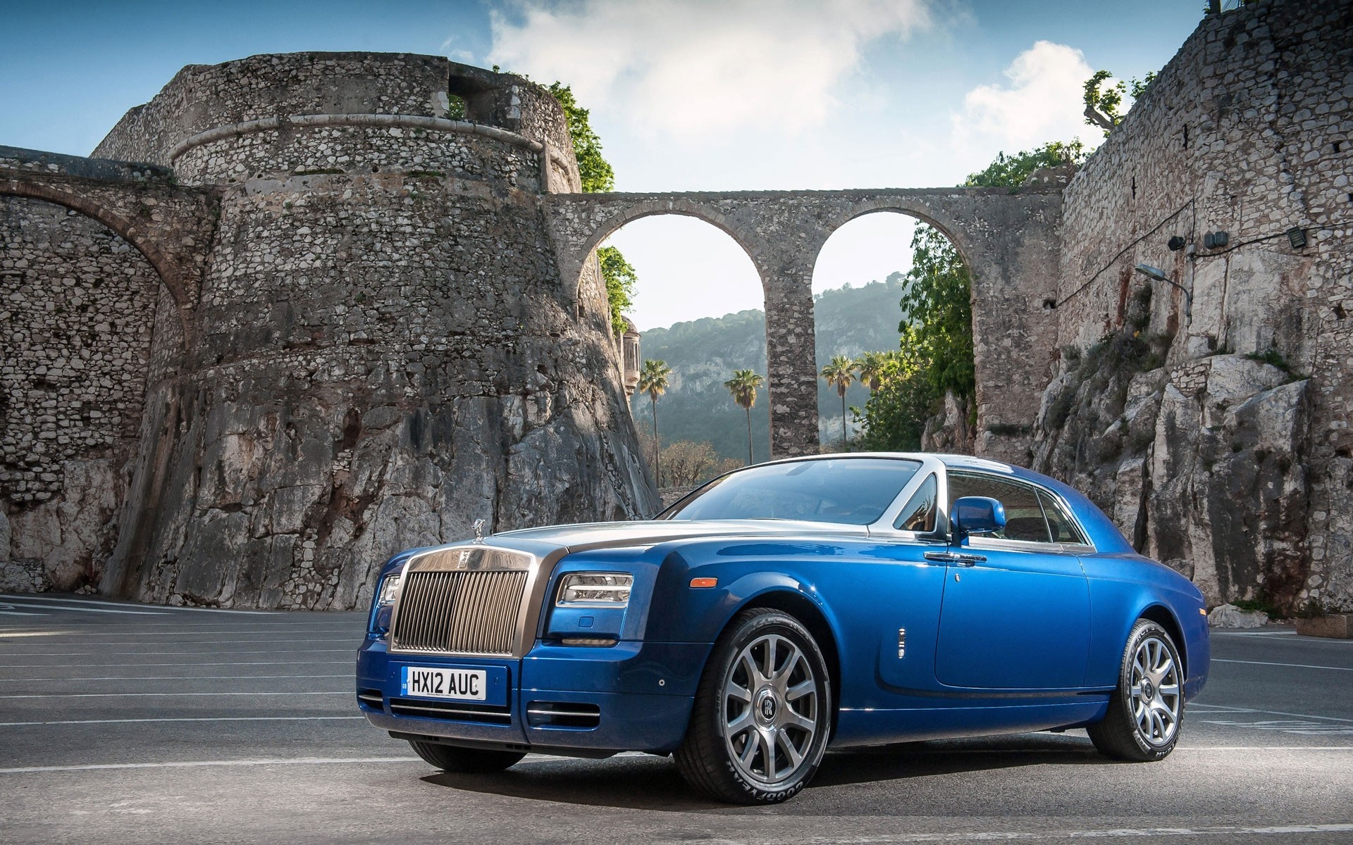 auto natur brücke rolls-royce macht