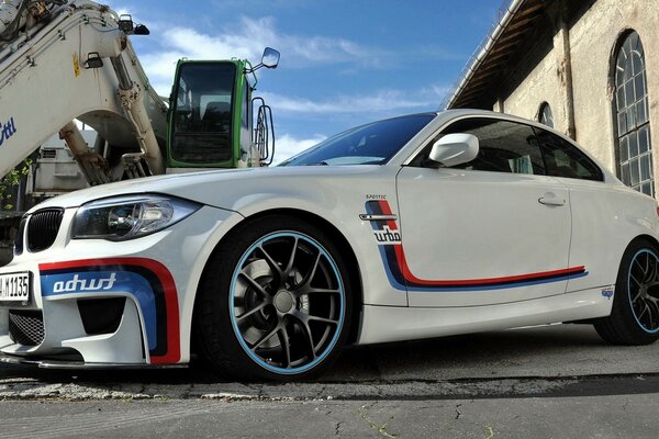 Bmw m2 in a rare configuration on sports wheels