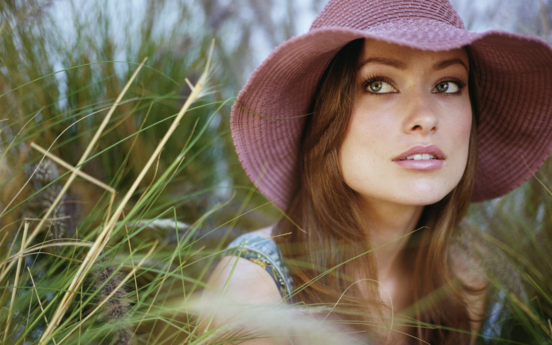 olivia wilde sombrero hierba