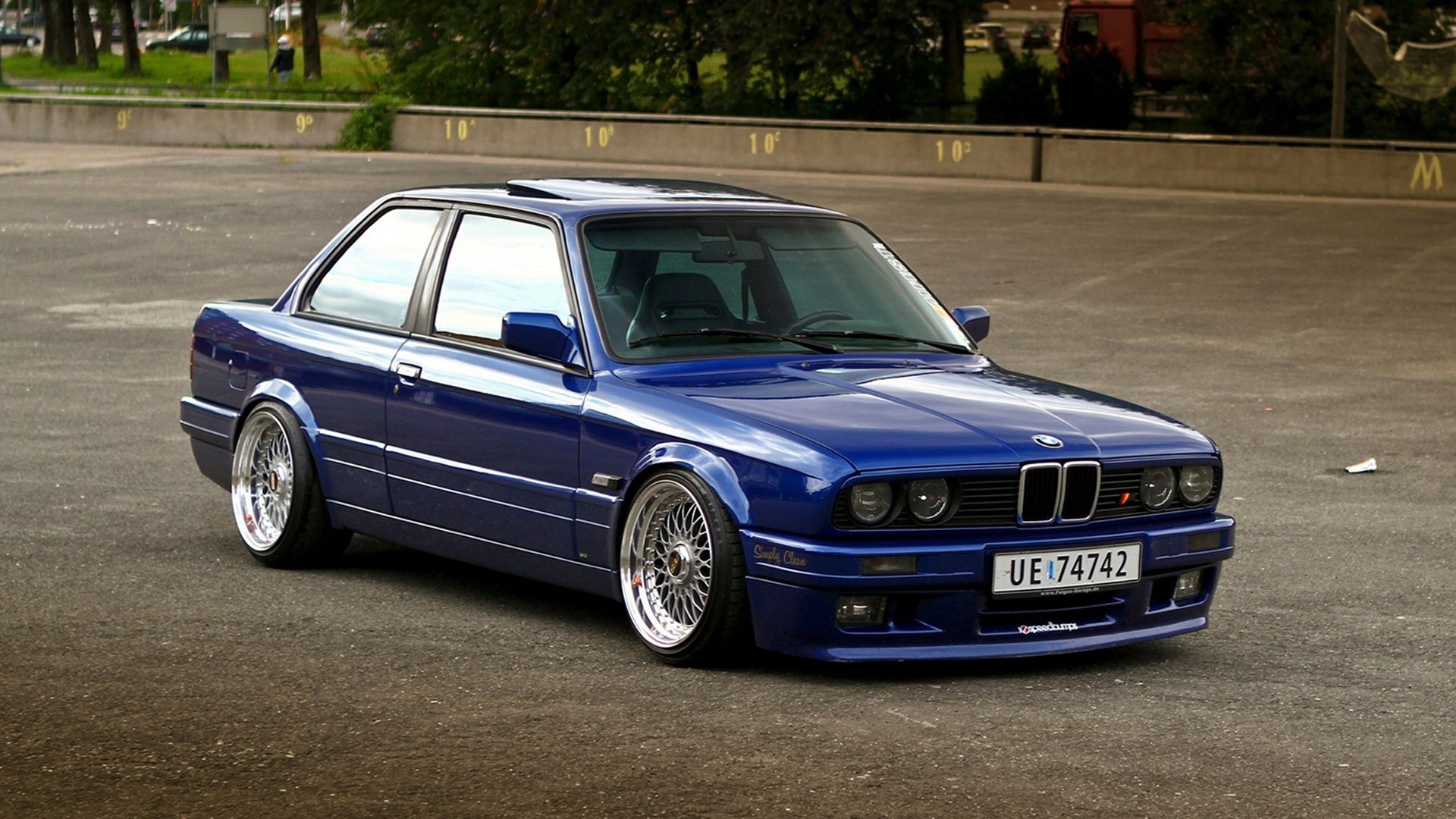 bmw azul