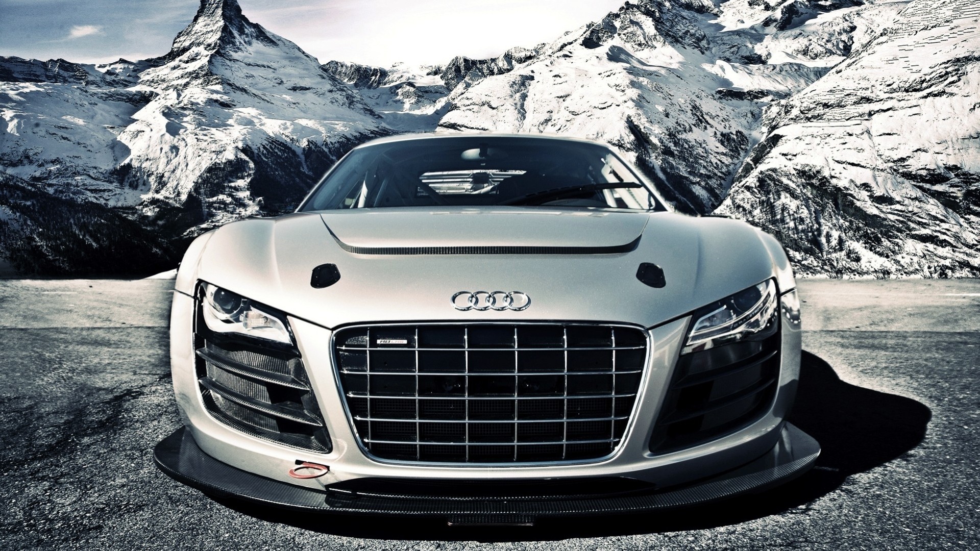 grigio auto audi macro monte