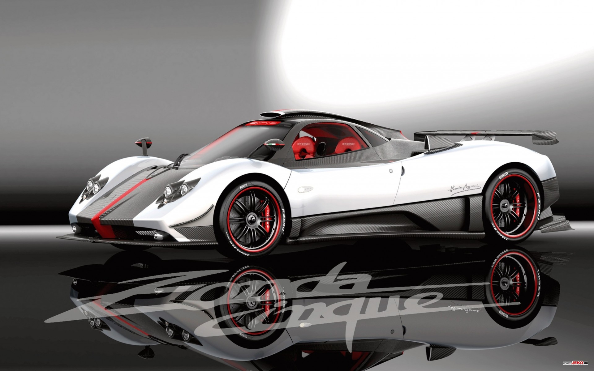 cinque pagani zonda coche rápido prototipo sexy