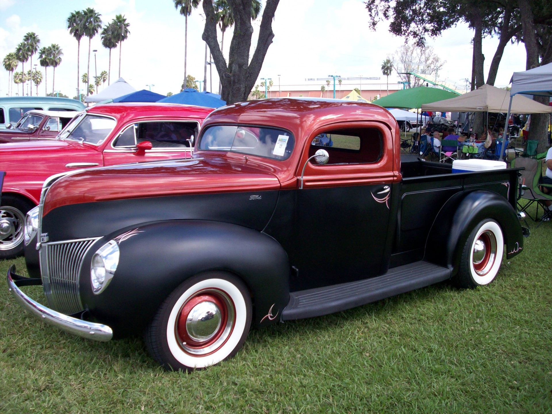 whitewalls camión ford clásico