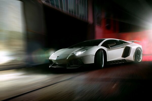 Art image of a Lamborghini Italia car