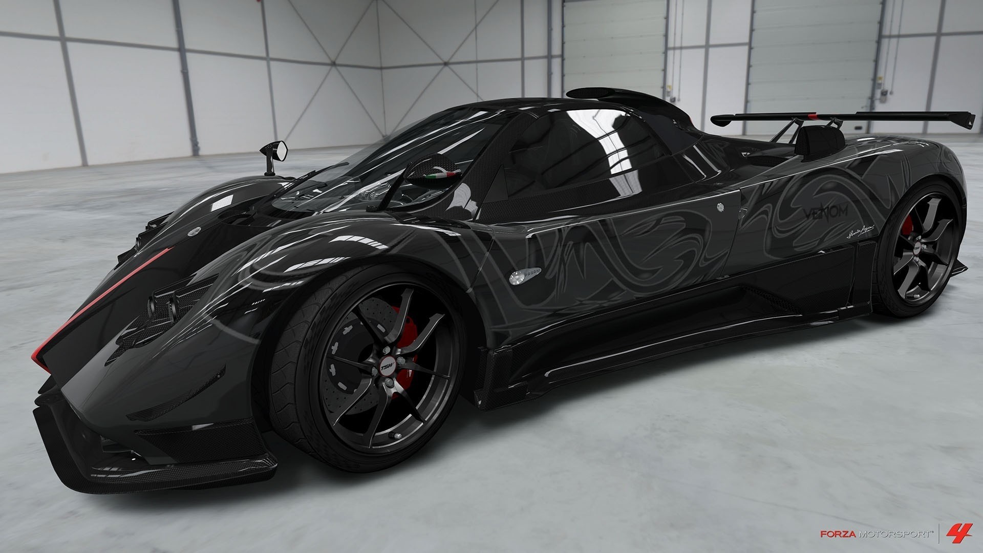 forza pagani zonda motorsport