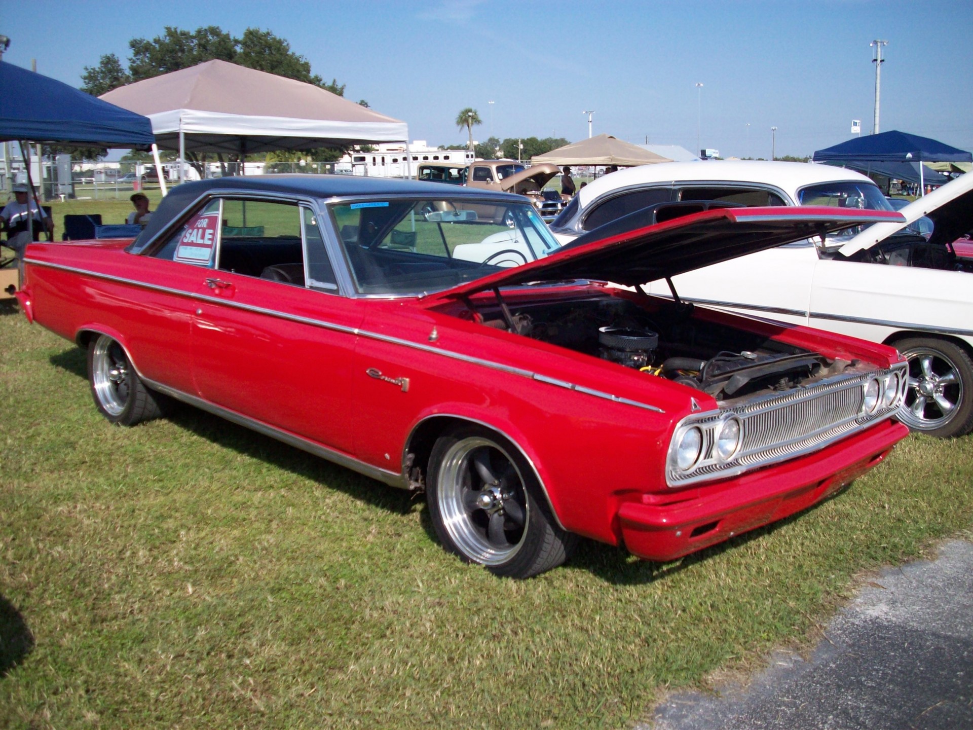 classic red dodge mopar