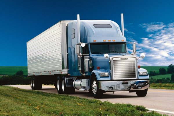 Camion di giorno seziona il campo