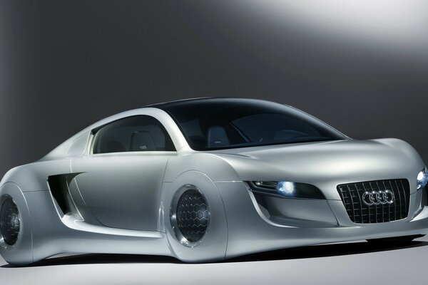 L ultima concept car di Audi in grigio