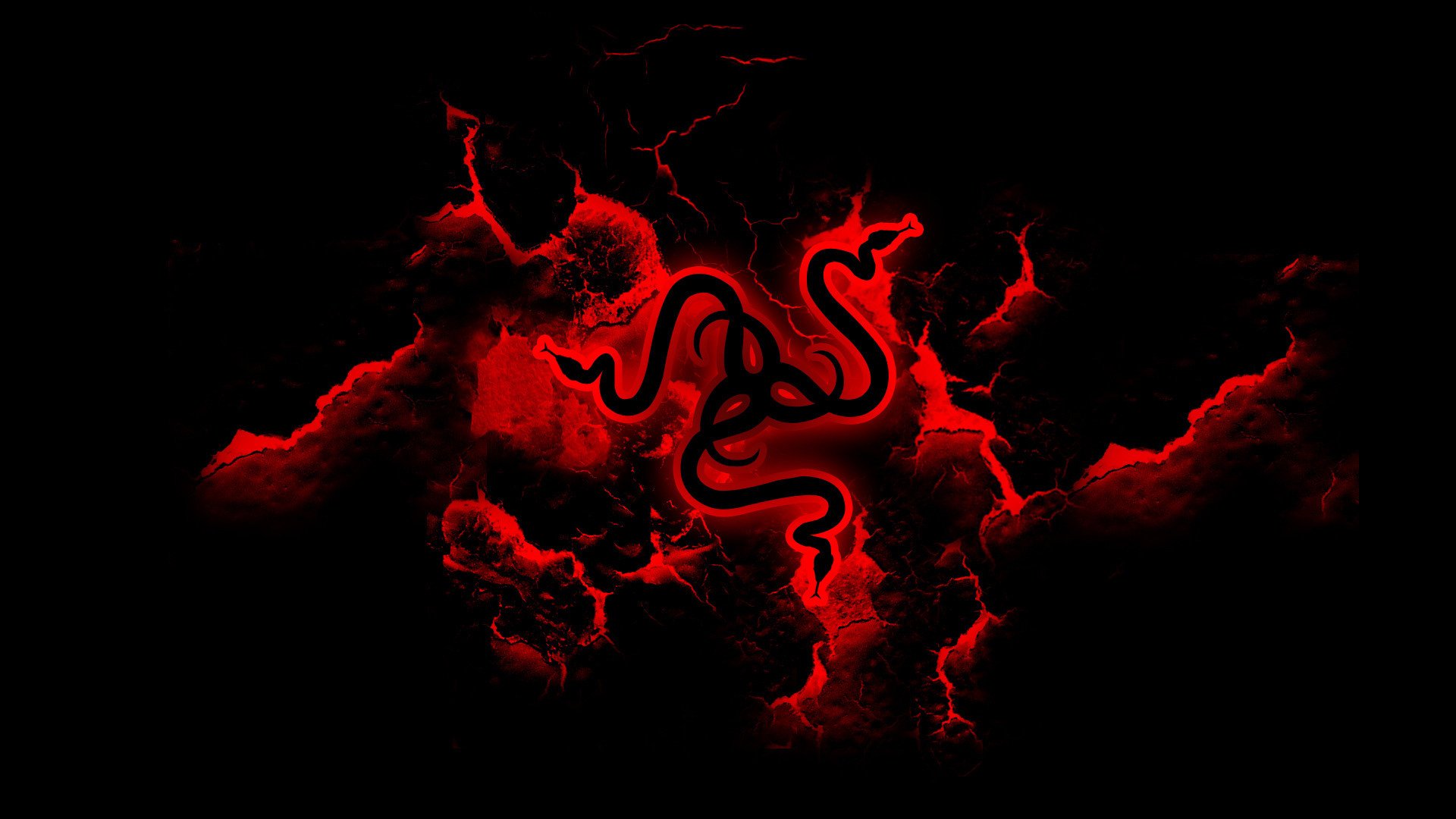 razer logo fond d écran rouge