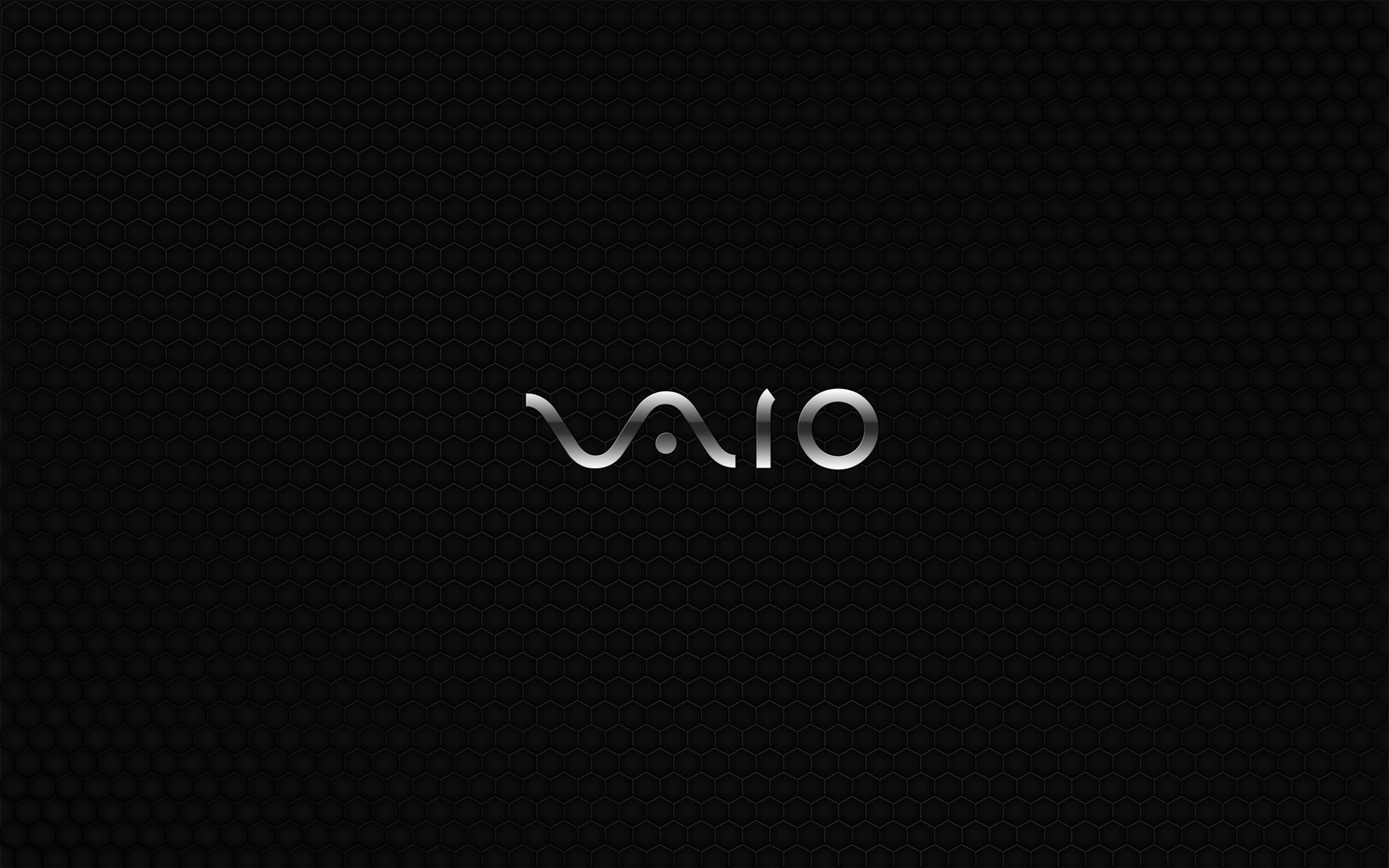 vaio negro panal malla logotipo