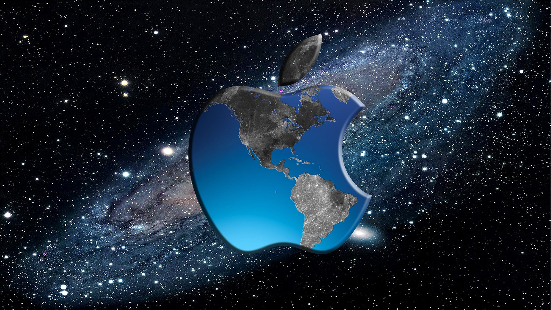 apple mac ordenador ordenador portátil teléfono gadget tierra espacio