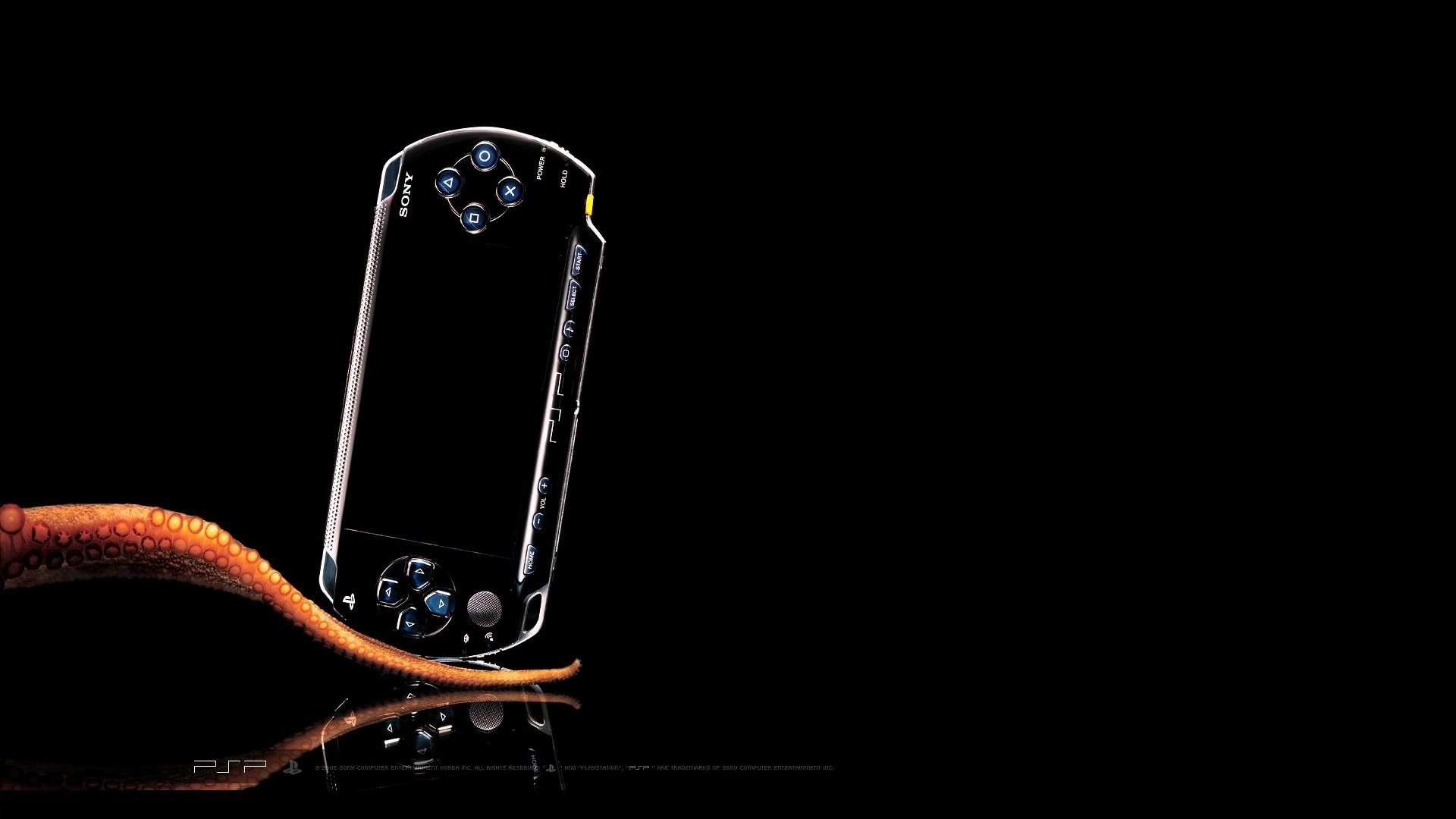 psp black octopu