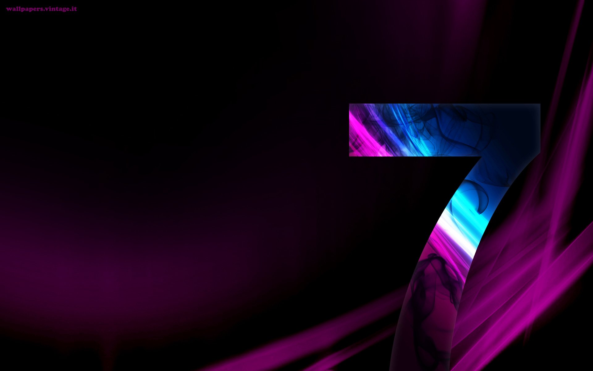 windows 7 wallpaper computer operating system rays light twilight highlight line abstract