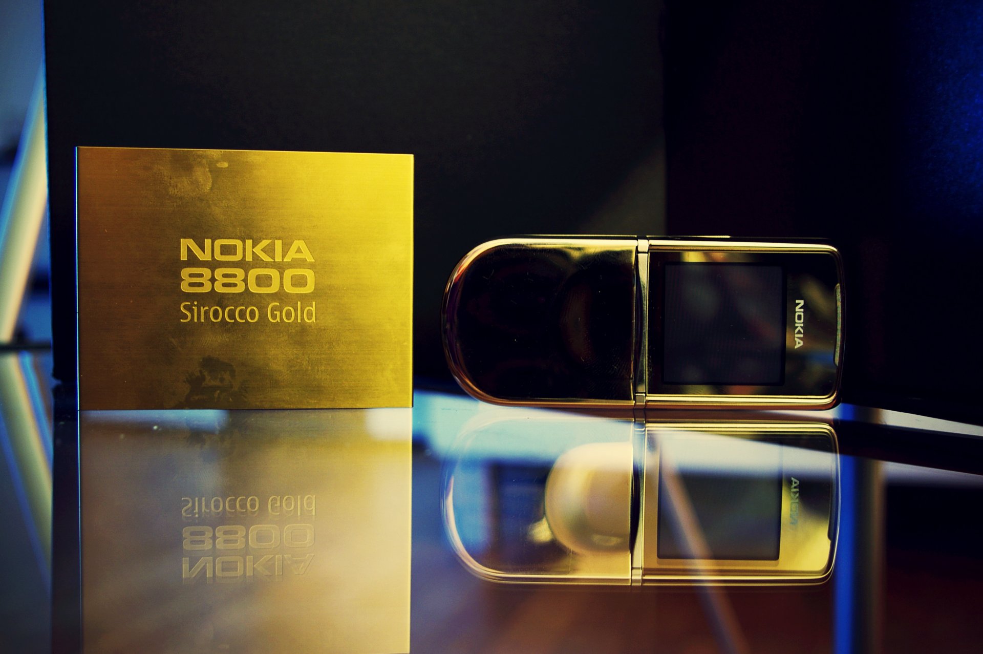 nokia 8800 sirocco gold édition nokia téléphone classique curseur