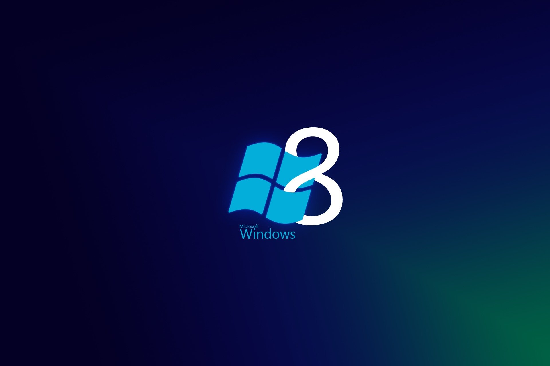 windows 8 логотип синий