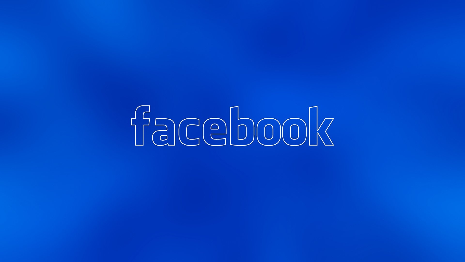 facebook network social logo the text