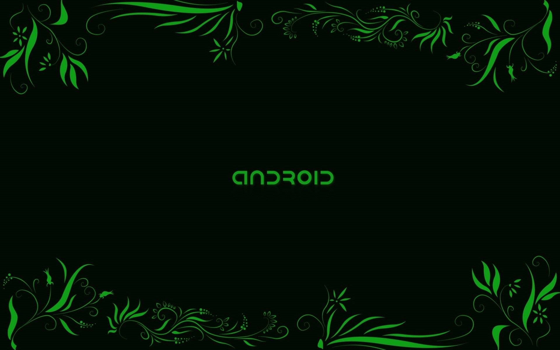 android os android grün