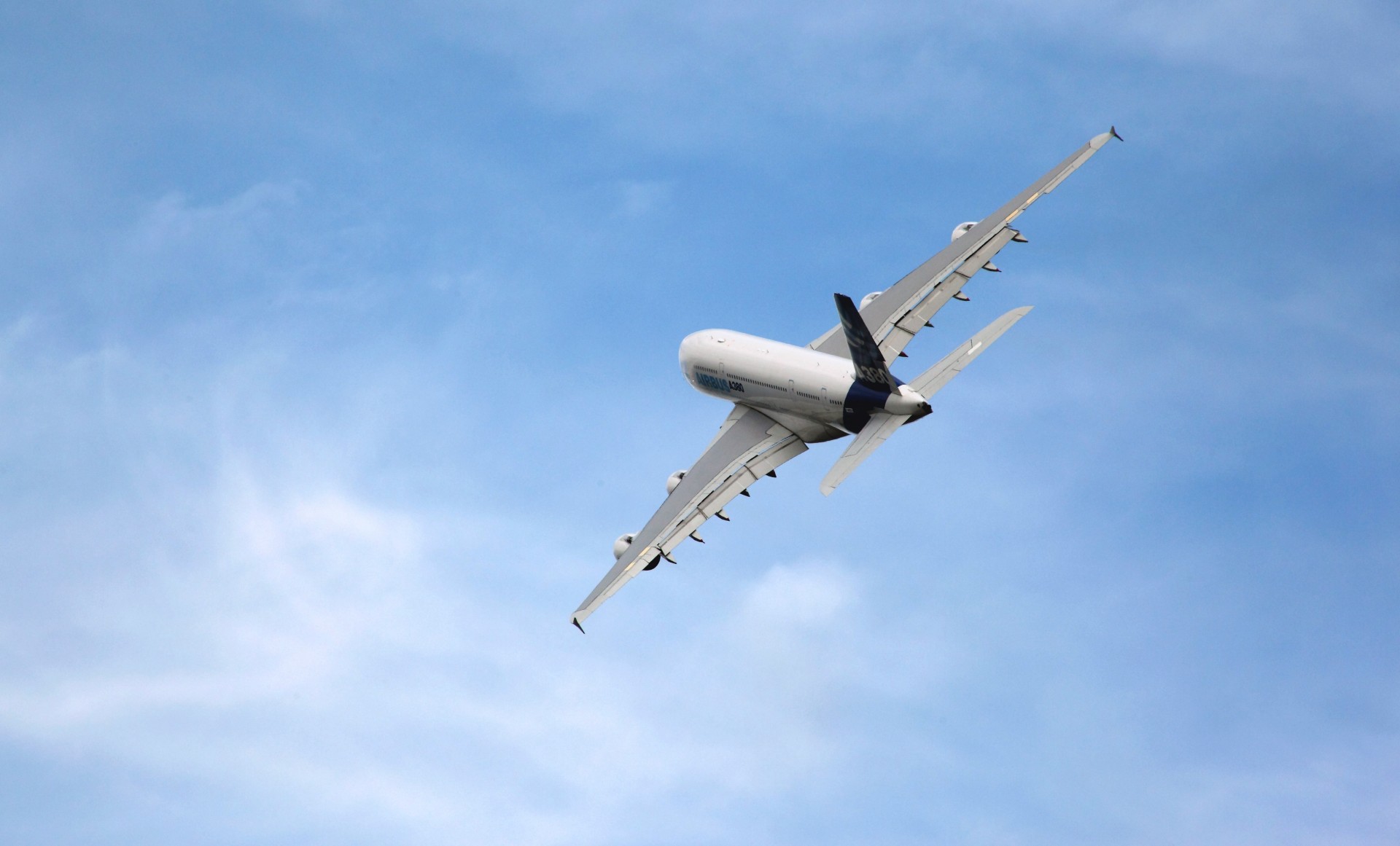 flugzeug a380 airbus himmel luftfahrt in der luft