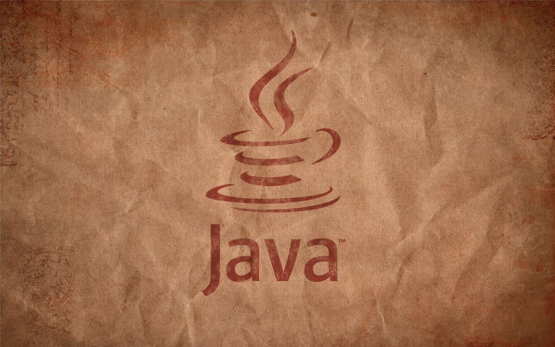 java logotipo programación taza de café