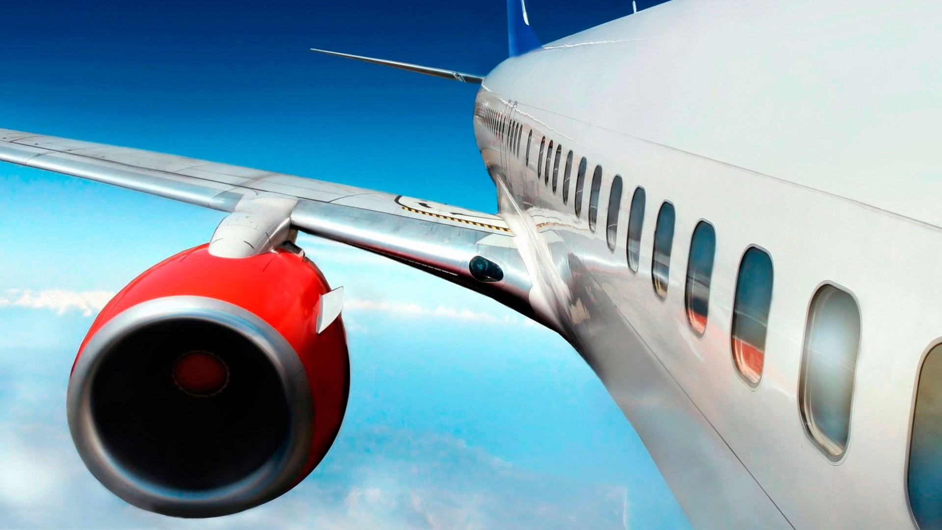 aereo turbina passeggero cielo