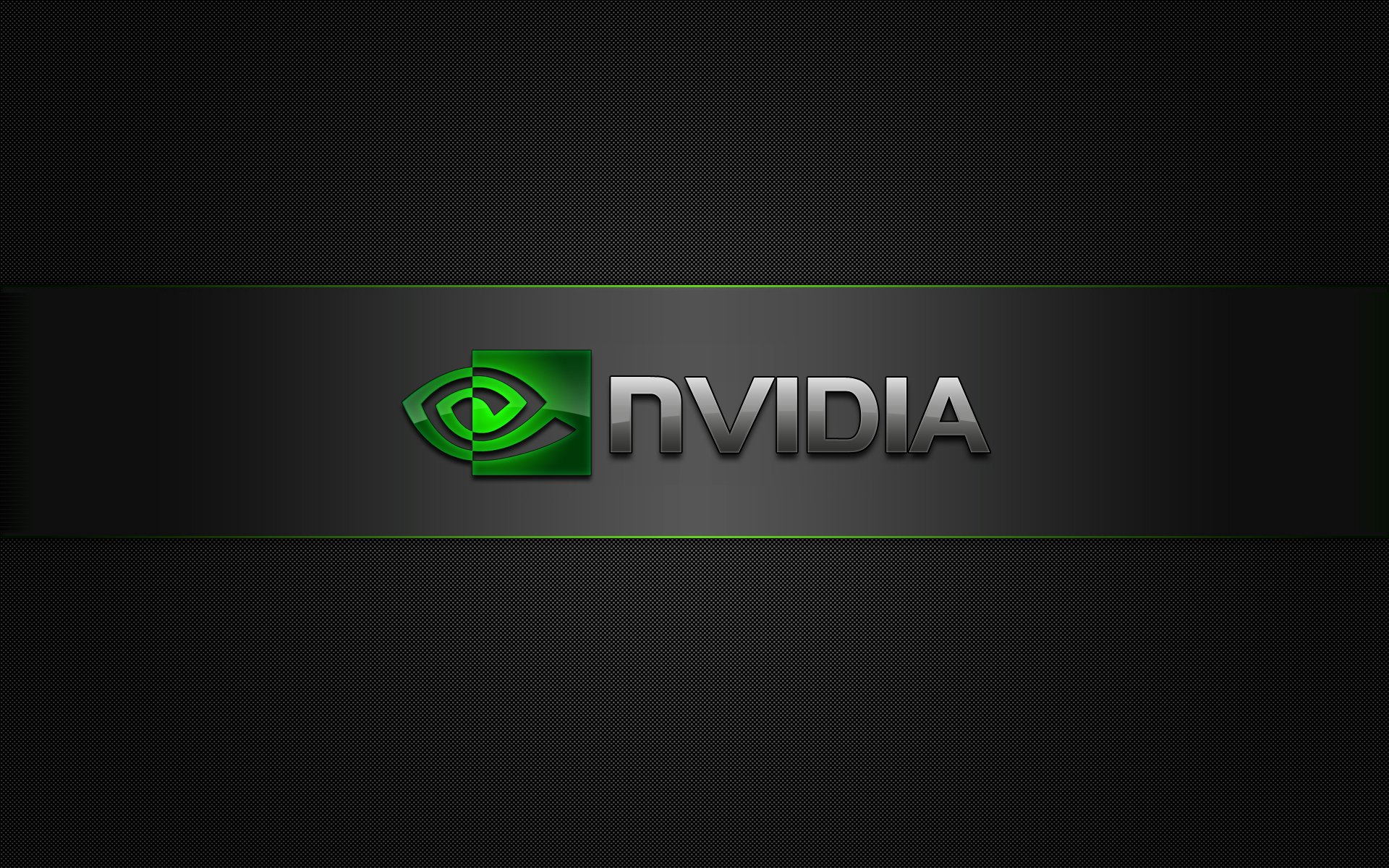 logo nvidia verde nero