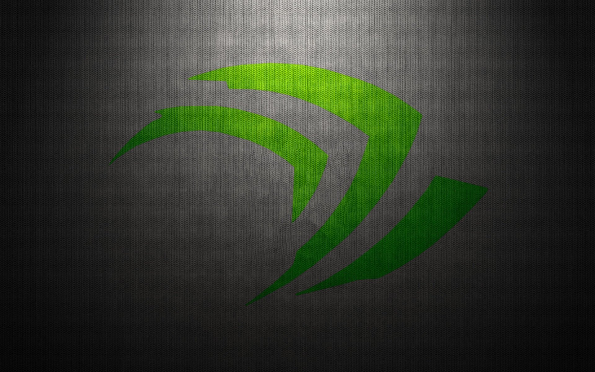 nvidia grün logo wand