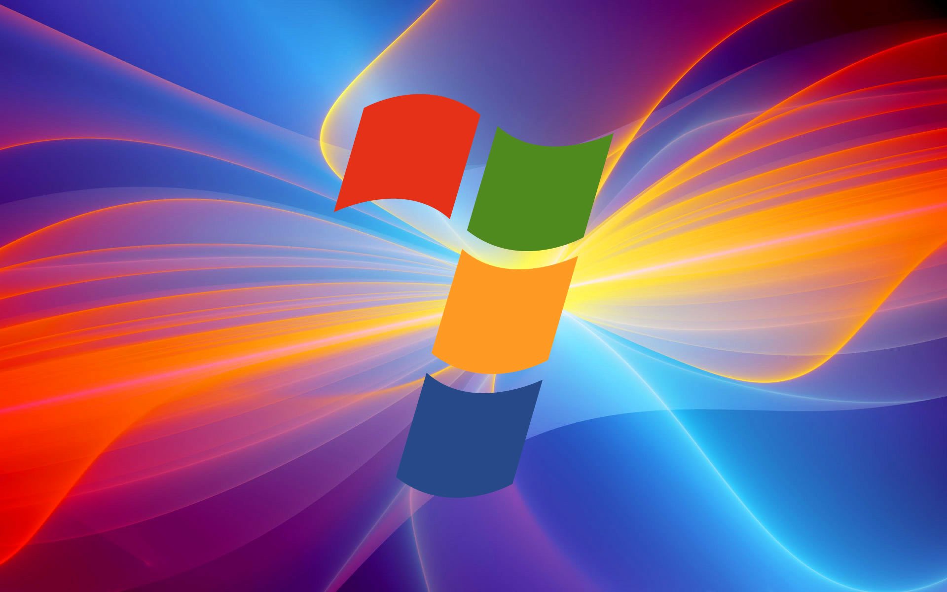 windows 7 tapety komputer system operacyjny światło promienie płatki godło