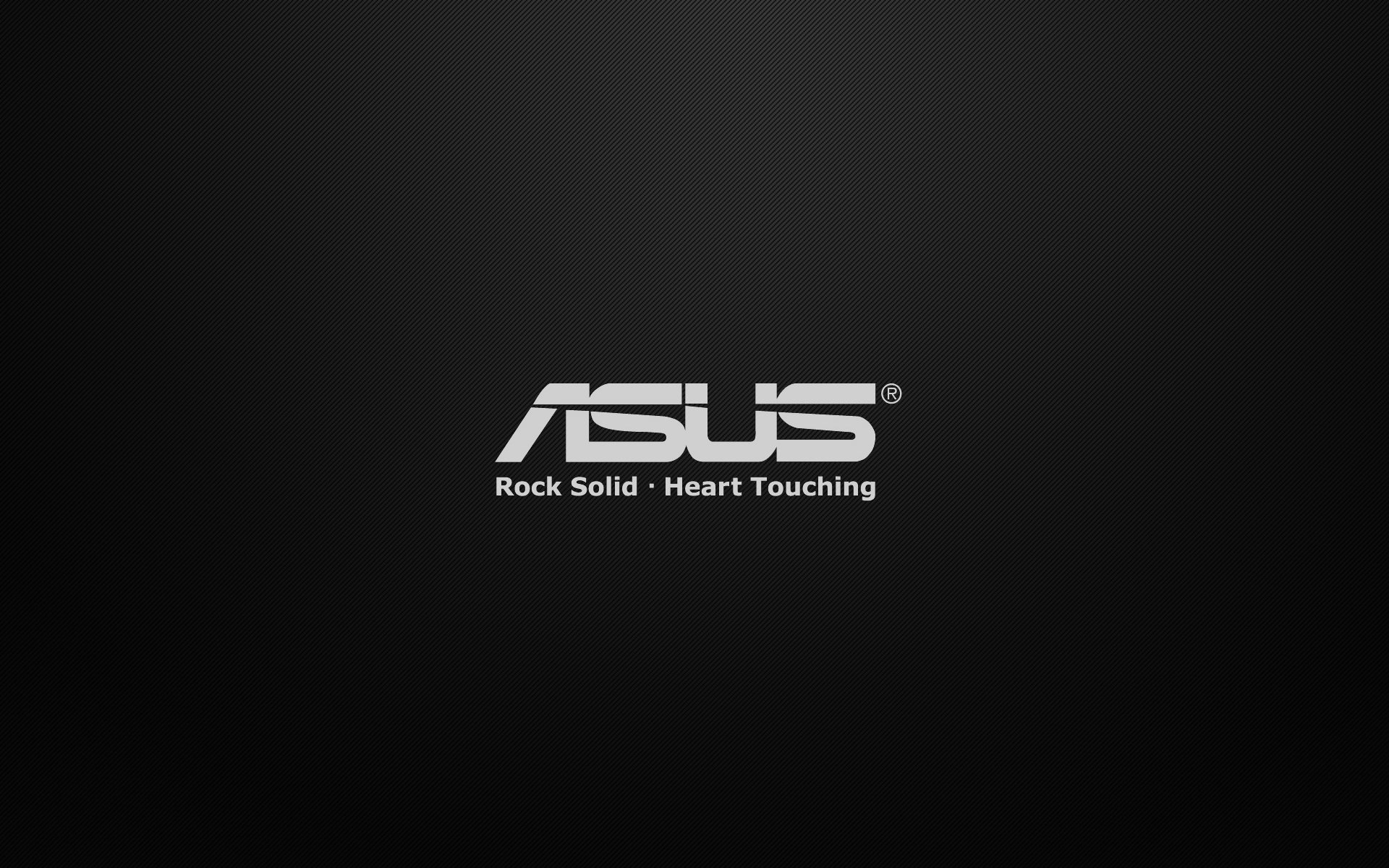 asus rock touching black white