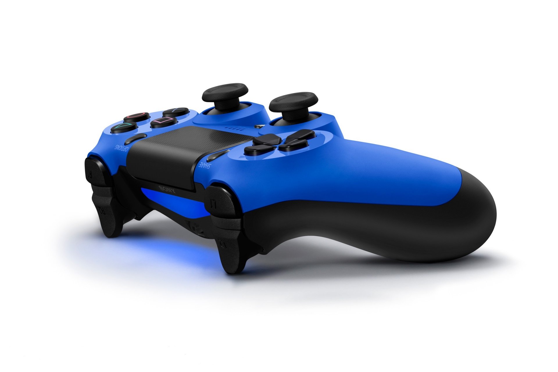 playstation ps4 sony dualshock 4 gamepad blau