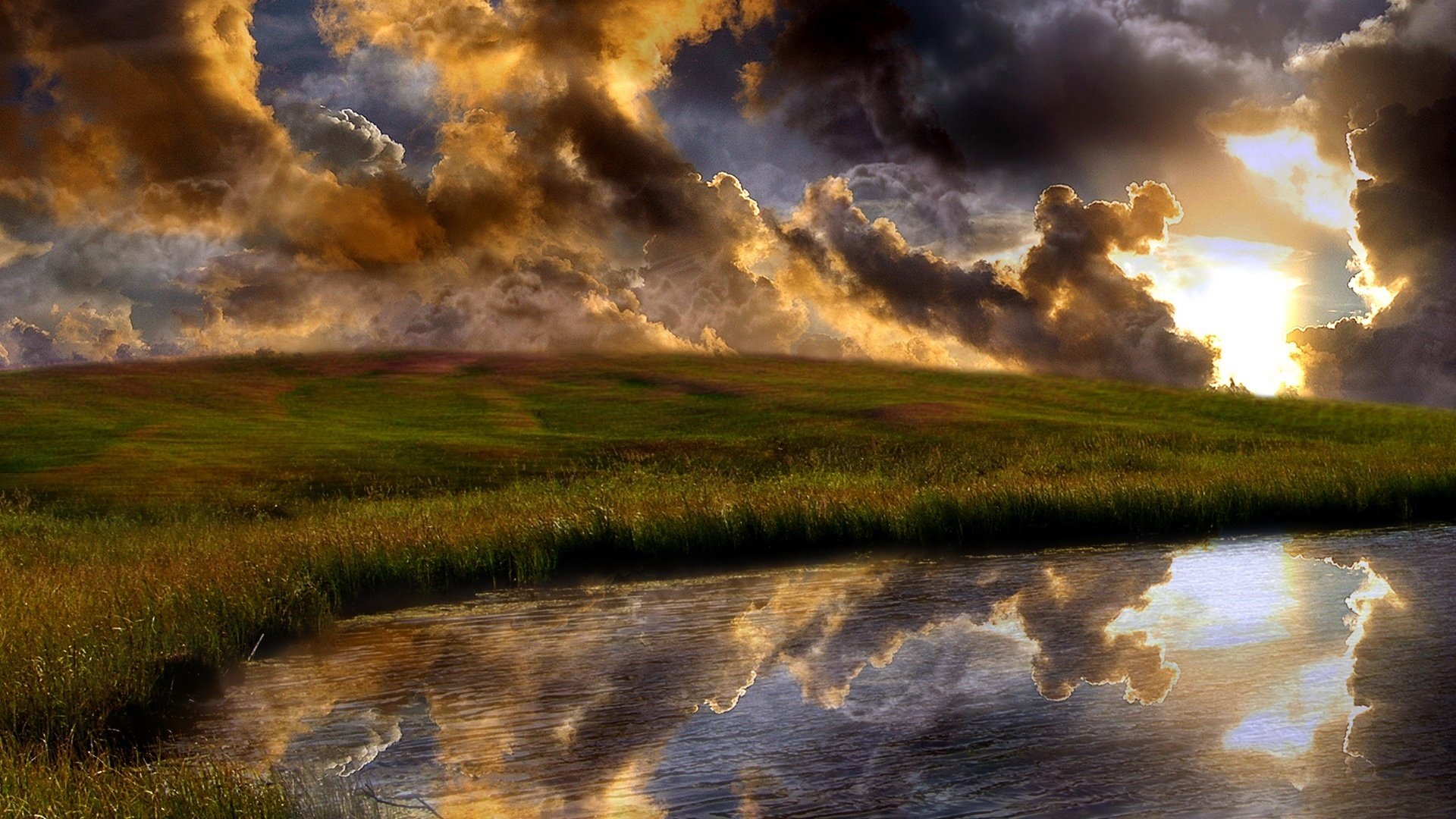 artista della natura tramonto bellezza cielo acqua