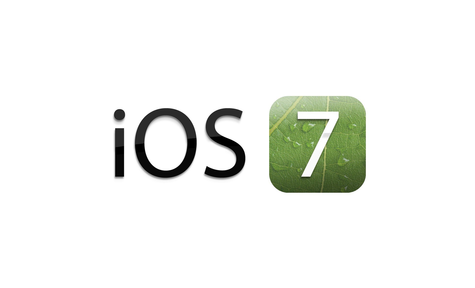 7 ios version operating system white background icon