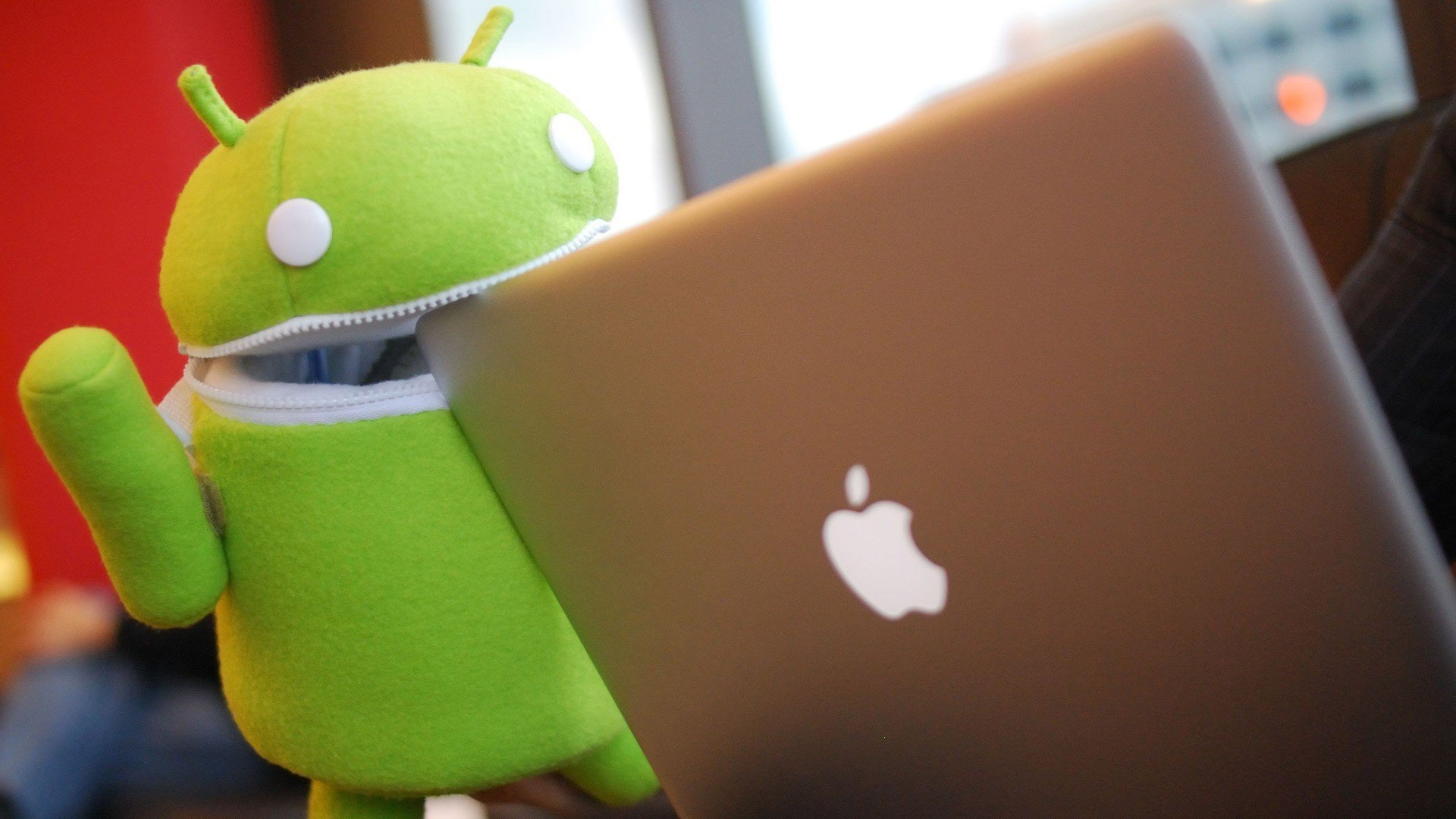 verde android robot sistema operativo android portátil aire manzana