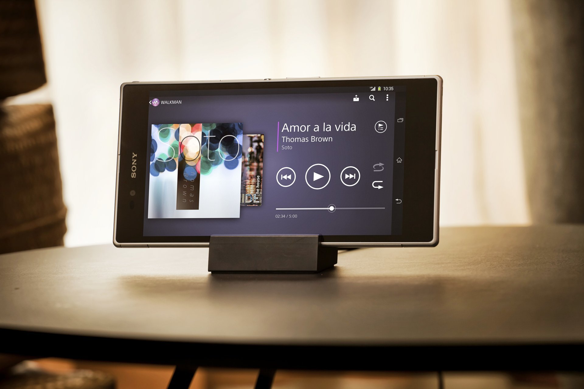 ony xperia z ultra walkman smartphone player