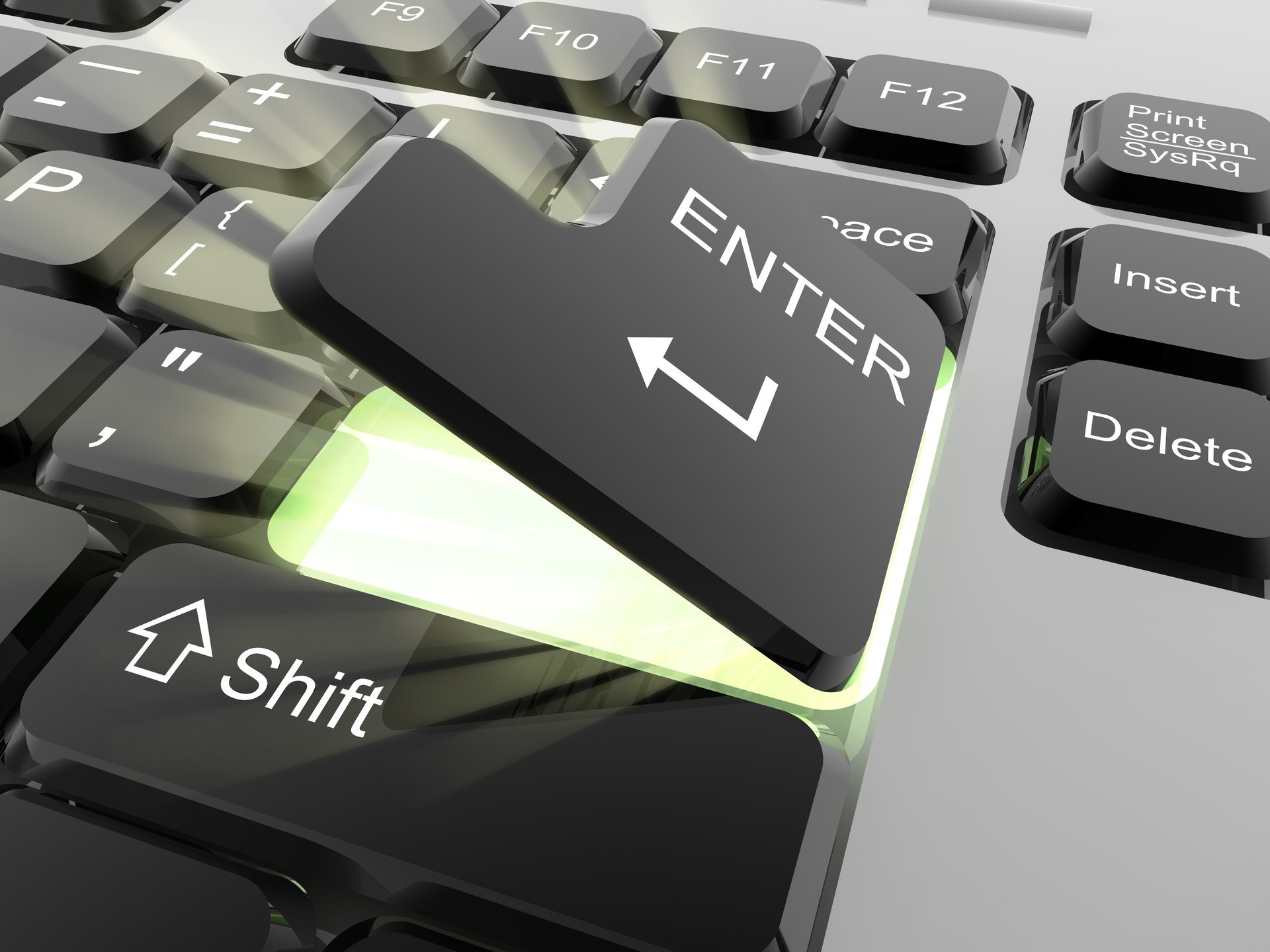 enter key shooter keyboard