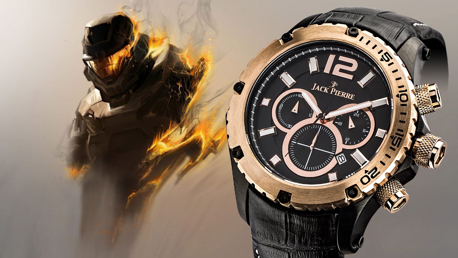 jack pierre watch fire halogen