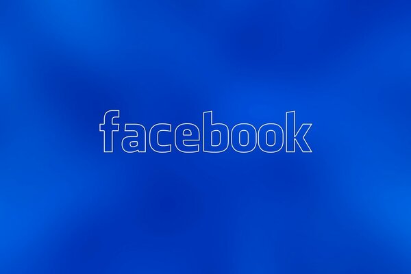 Logotipo de la red social Facebook