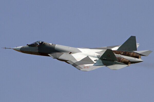 Photo of a fighter jet against the sky