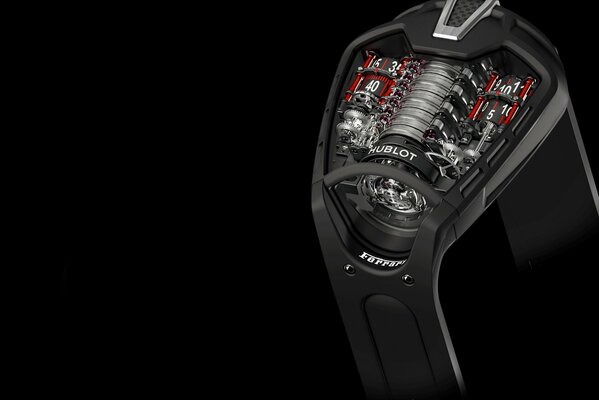 Hublot-Uhr im Ferrari-Design