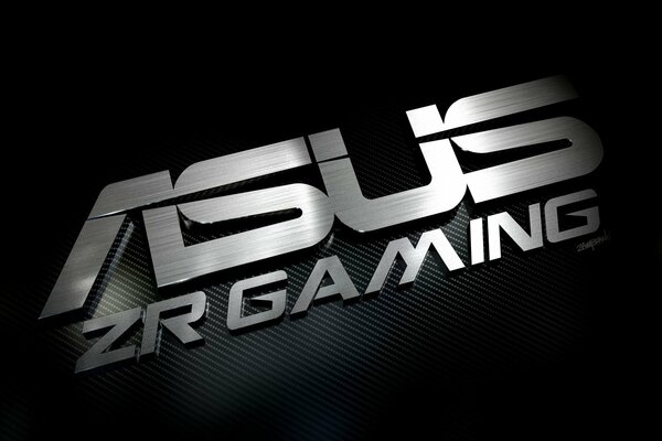 Логотип компании asus в стильном оформлении