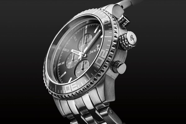 Reloj de pulsera de metal para hombre Jack Pierre