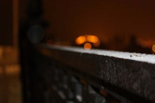 Macro shooting at night