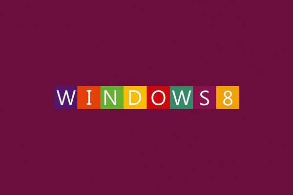 Schematische Schreibweise des Betriebssystemnamens von Windows 8