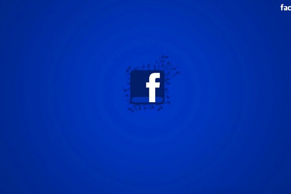 Logotipo de la red social facebook